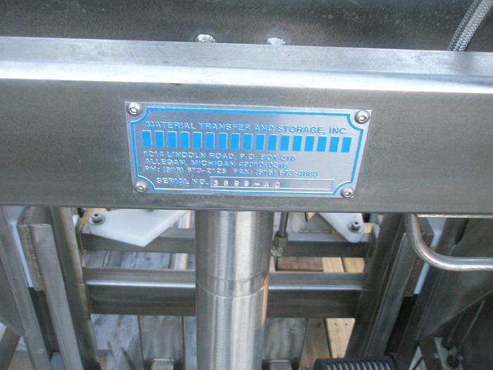 Unused Unloader, Drum, Material Transfer, S/st, Portable, Lift, #L737348