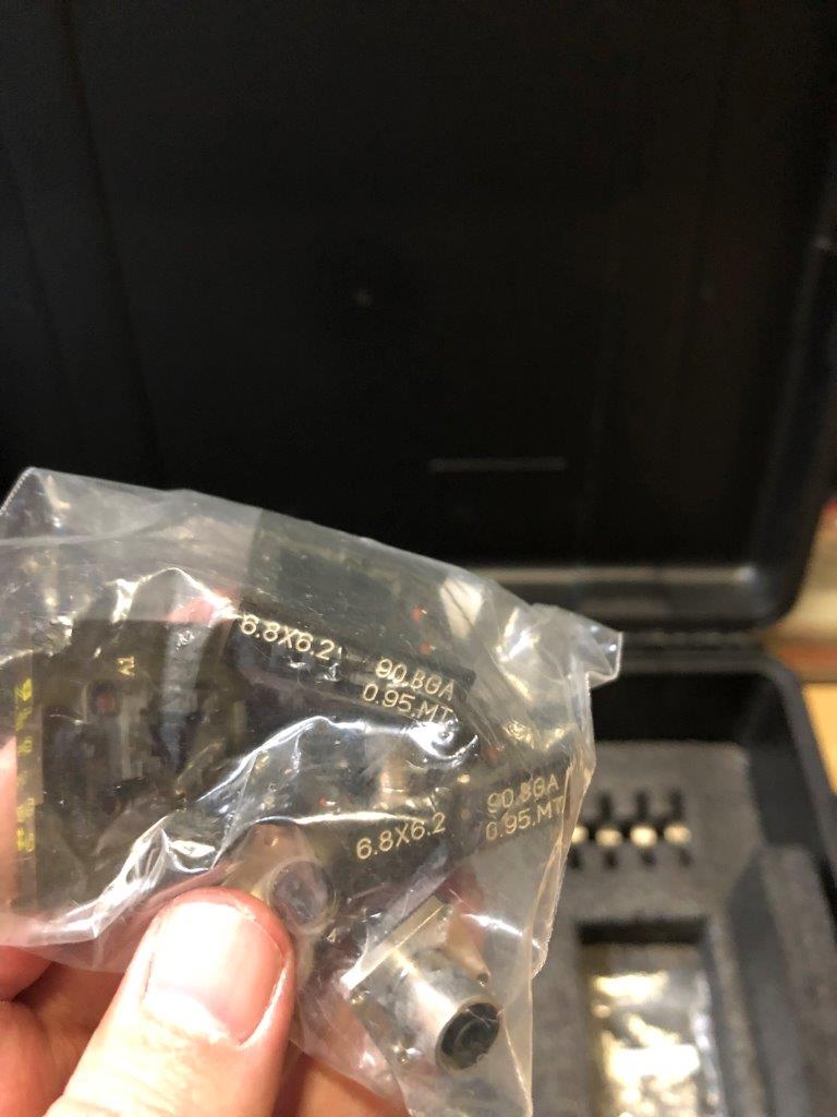 Used DELTA DE8000 6.8 x 6.2 eMGA Test Handler Change Kit