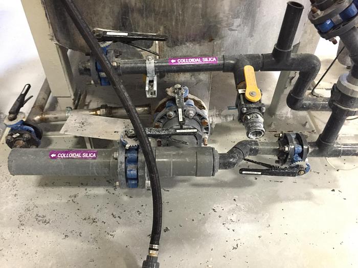 Used Tank, 4,750 Gallon, S/St, 6' X 21', FT/DB (2) #S740651