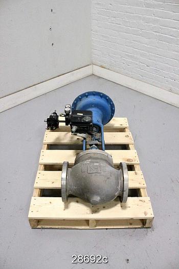 Used Neles Jamesbury G110NGE32EBAA 4" Control Valve #28692