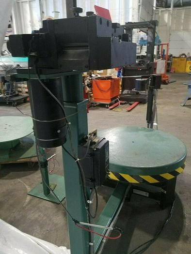 Used PA Motorized Stock Decoiler payoff with Material Straightener for Stamping Press