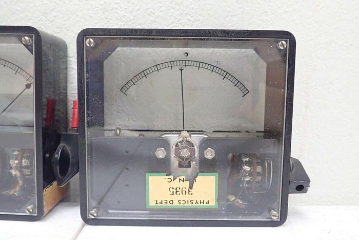 Used Lot of 2 Central Scientific Company 82550 DC-AC Projection Meters