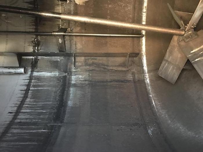 Used Used Plant Maintenance Service Corp Tank approximately 5,000 gallon 316L stainless steel vertical tank