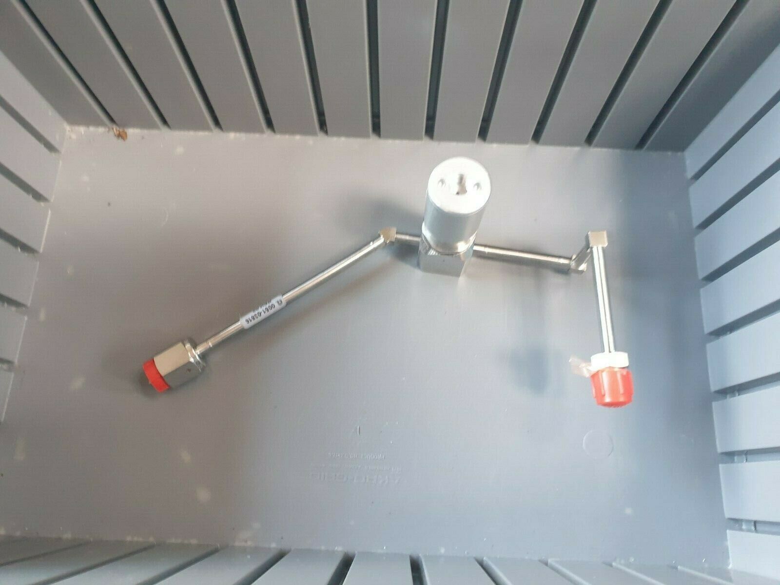 Used VERIFLO  45700207 316L Diaphragm Valve W/ FITTINGS (rbd2.1b5)