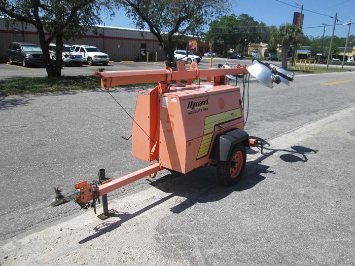 Used Allmand Portable Telescopic Light Tower