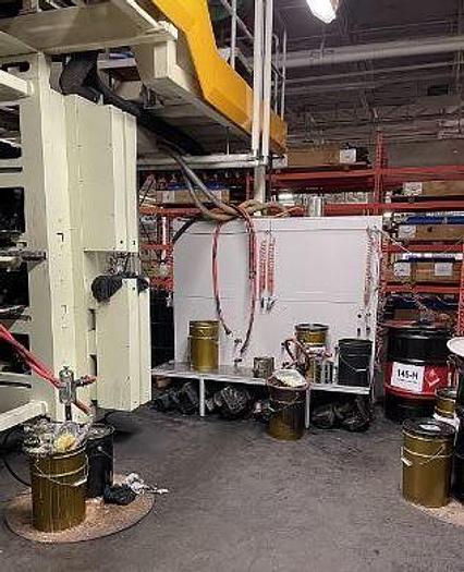 Used 47" (1200mm) WIDE SCHIAVI ALPHA GEARLESS CI PRESS 8 COLOR SOLVENT BASED