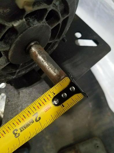 Used Pedestal Motor Mount with 1/2 HP Electric Motor 120V