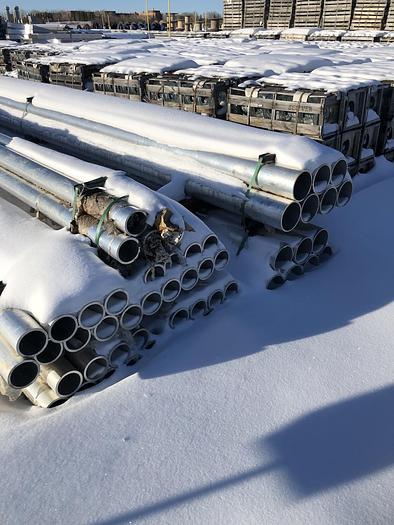 Aluminum Bus / Hardware - Poles, posts, ball&sockets, plates