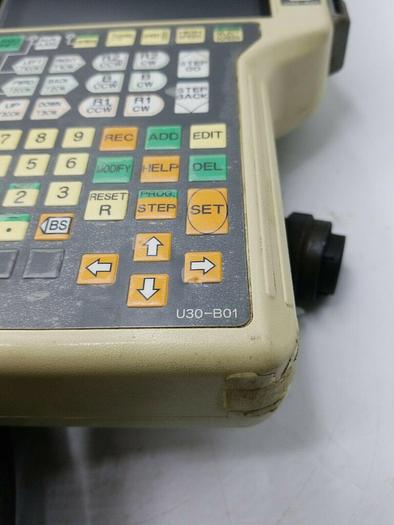 Used NACHI FUJIKOSHI ROBOT TEACH PENDANT U30-B01