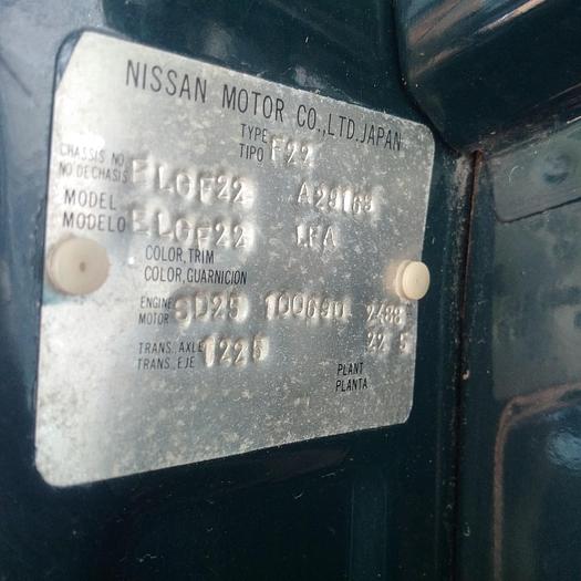 Usado 1984 Nissan  Cabstar F 22