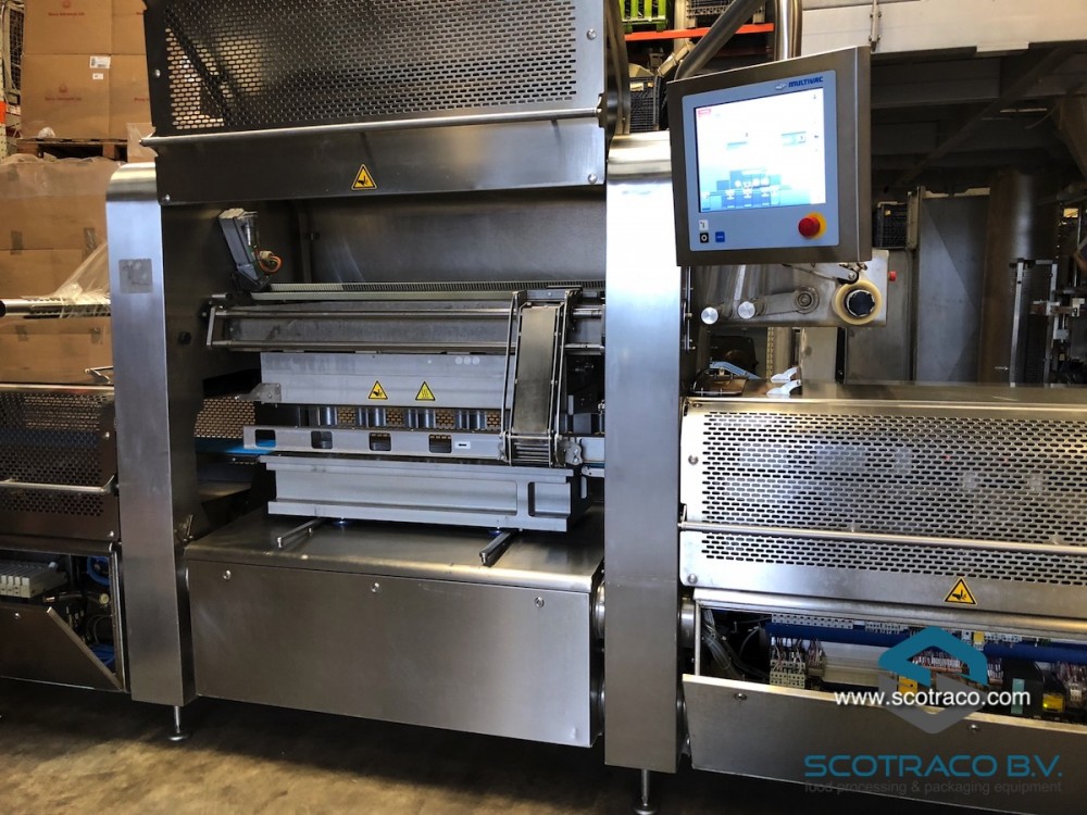 Used Multivac T800 high capacity traysealer