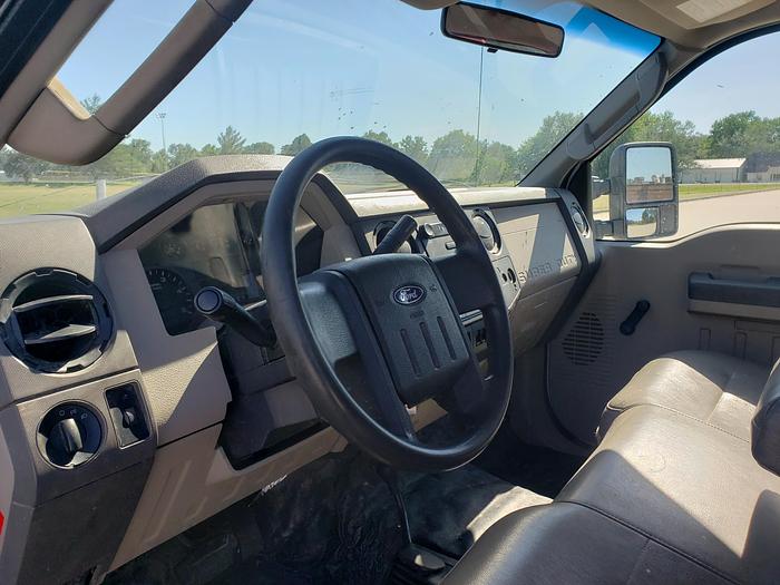 Used 2008 Ford F550 4x4 With Palfinger PK4100A Folding Crane, knuckle Boom