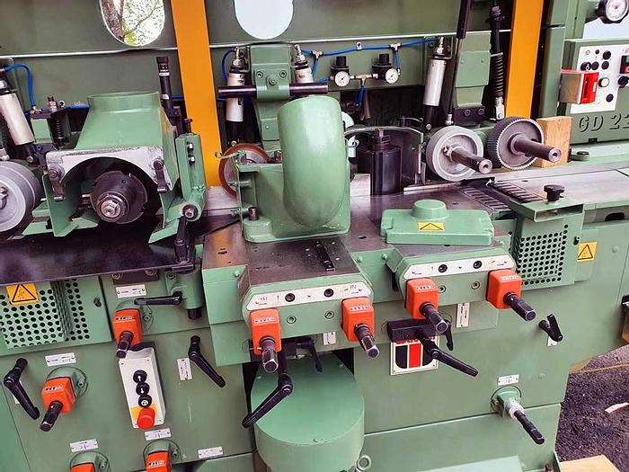Used 1990 Wadkin Planer / Moulder GD 220 / 5 U