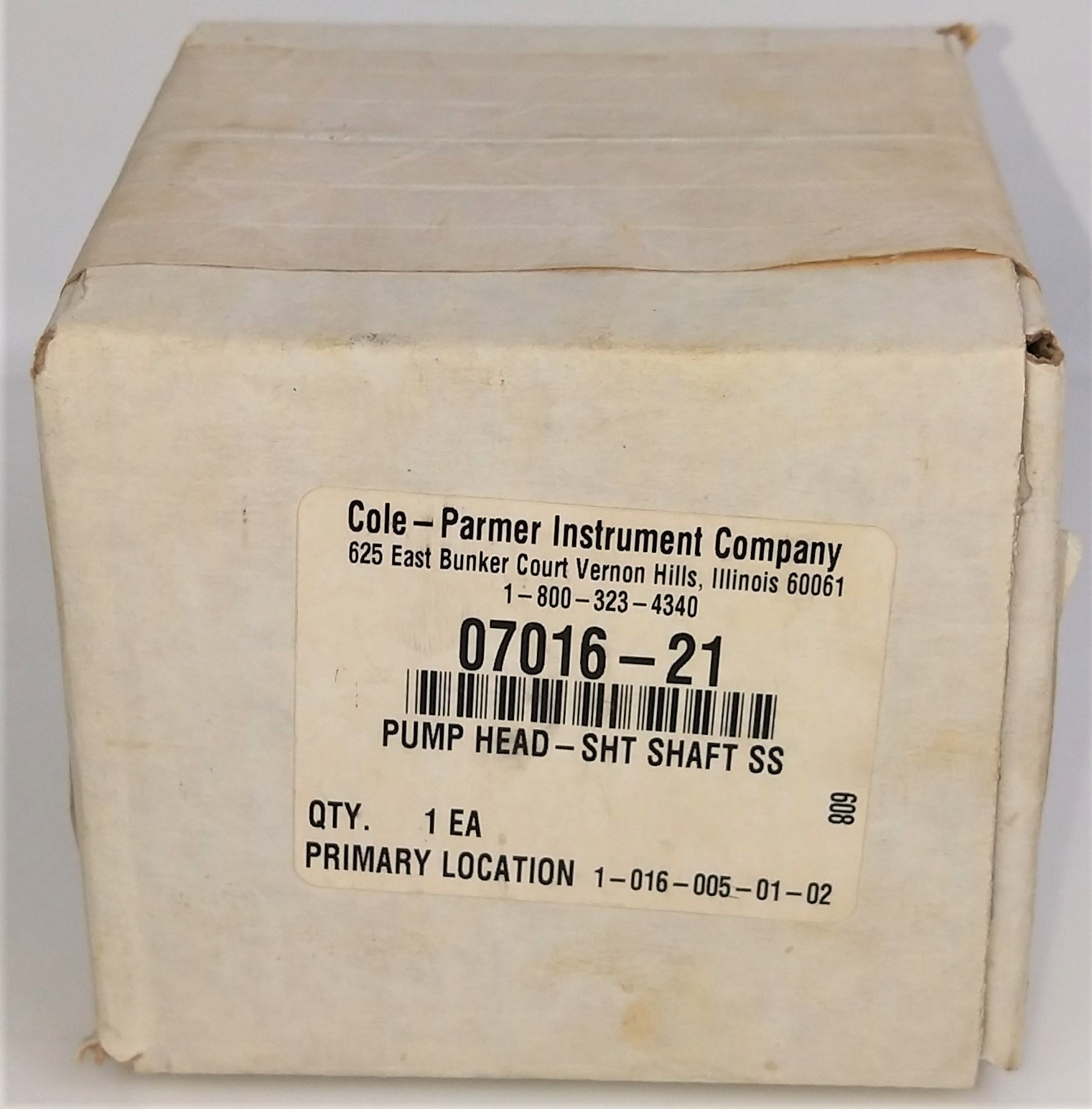 New Open Box (1500) Cole-Parmer Masterflex Standard L/S 7016-21 Pump Head