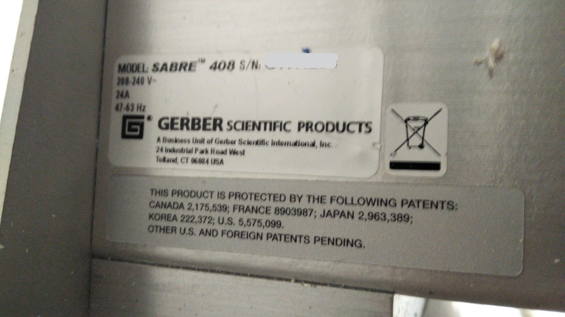 Usado 2013 Gerber Sabre 408 S/N Freestafel