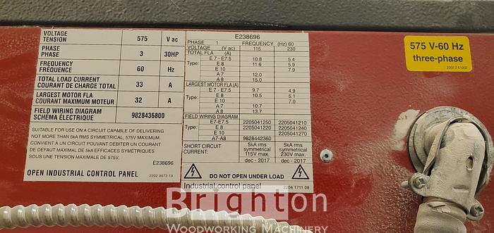 Used 2018 Chicago Pneumatic QRS 30 HPD used Rotary Screw compressor