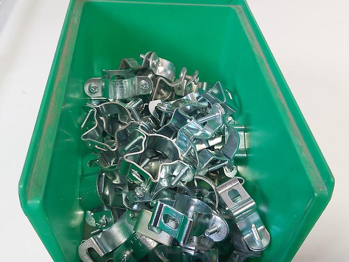 25 Stück Abstandschelle, Stahl verzinkt, F25, D24 - D29mm, Hilti neuwertig