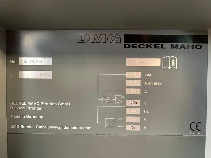 Ottime Centro di Lavoro Verticale DMG DMU 60 T