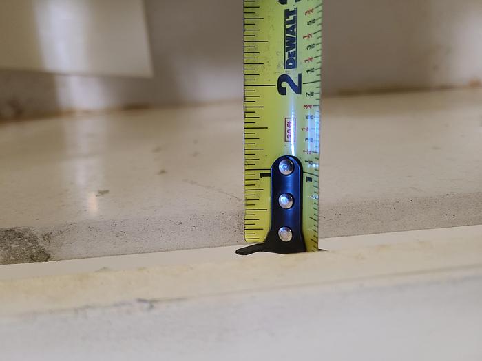 Used Polypro Tank Counter Flow Rinse side and bottom support 70" x 28" x 29" Removable Partition - LARRY PLEASE CHECK DEMENTIONS