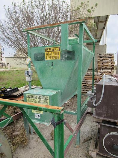 Used Mixer, Ribbon, 75 CF, C/St, Scott, Hopper, Dust Collector, #S741694