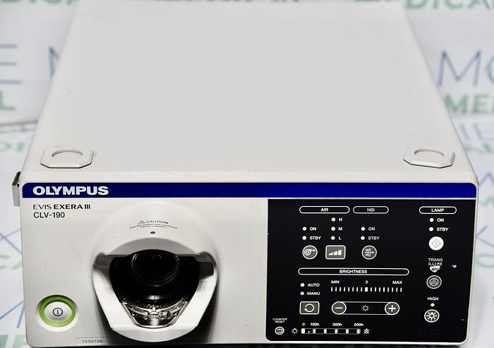 Used Olympus Evis Exera III CLV-190 Light Source with MAJ-1933