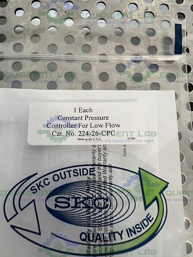 Lot of 2 SKC  224-26-CPC Low Flow Constant Pressure Controller