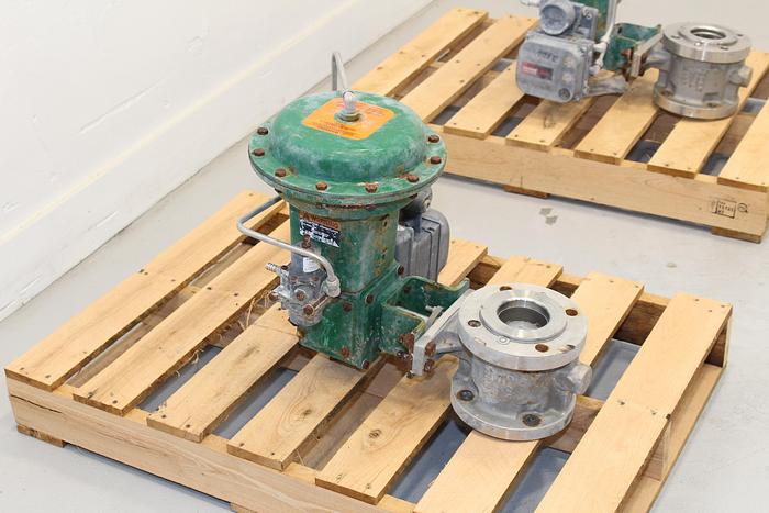 Used Fisher 3" V150 Series B Vee Ball Valve #43955