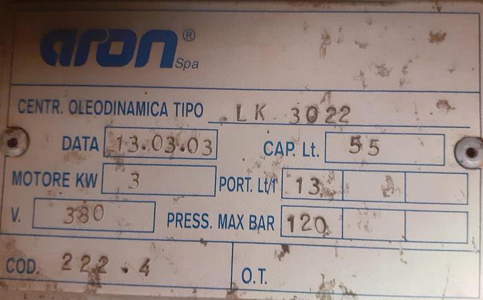Usado Grupo hidráulico ARON LK 3022