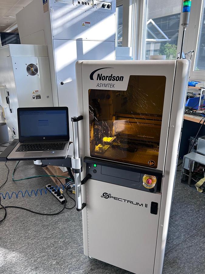 Used Asymtec Dipenser DJ-9500 Jet Dispense Head