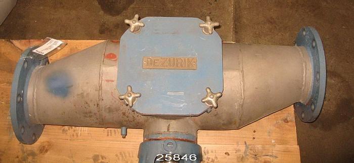Used Dezurik Dezurik Stilling Chamber, 8" Diameter At Flanged Ends, 12" Diameter In Center #25846