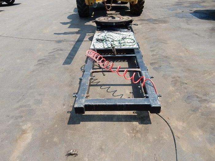 Used 14' Kybato AR-500 Quick Change Box with Kybato Quick Change 5th Wheel Plate & Aluminum headache rack