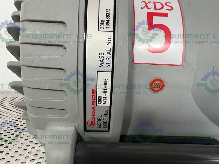 Used Boc Edwards  XDS5 Dry Scroll Vacuum Pump 757 Hours