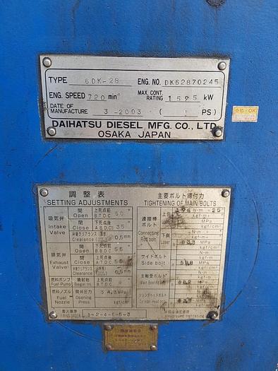 Used 2003 Daihatsu 6DK-28