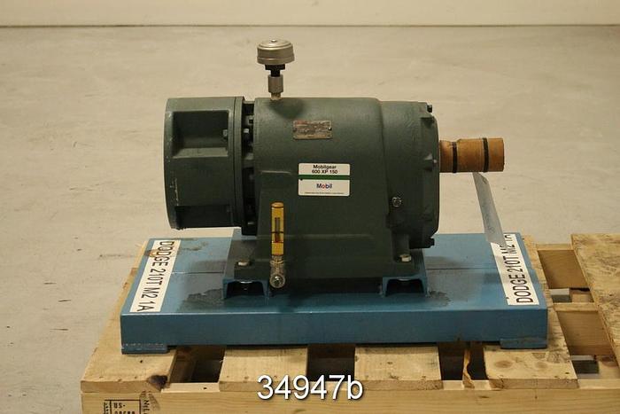 Unused Dodge 210TM21A Speed Reducer, 129.7/1 Ratio #34947