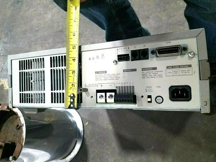 Used Agilent 6651A System DC Power Supply 0-8 Volts 50 AMPS Rectifier 400 Watts