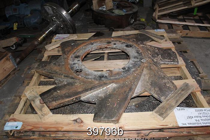 Used Black Clawson Vokes Rotor, 8 Vane, 57" #39796