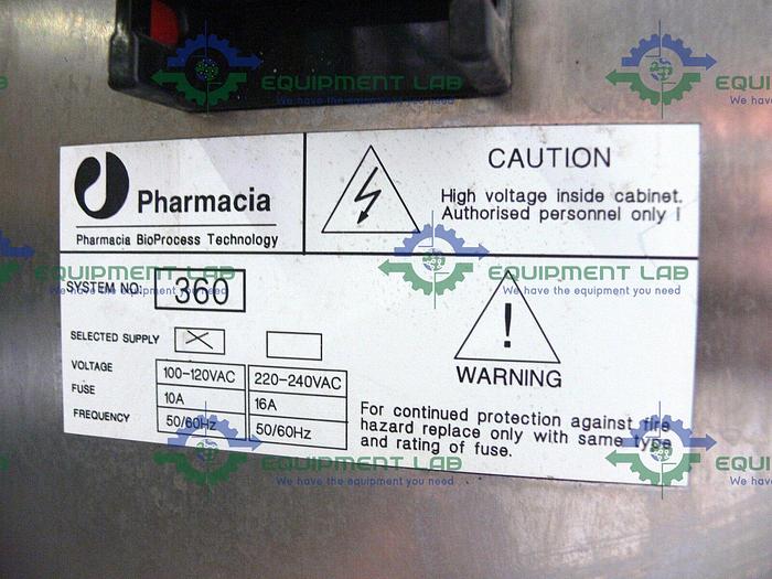 Used Pharmacia Biotech X-360 Chromatography CIT Skid w/ EP 52 Dosing Pump