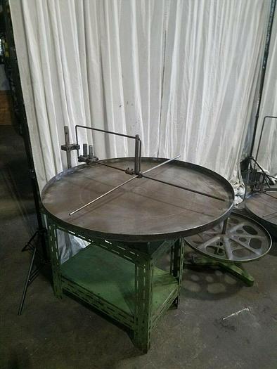 Used 35" Stock Reel Metal Material Strip Payoff Stamping