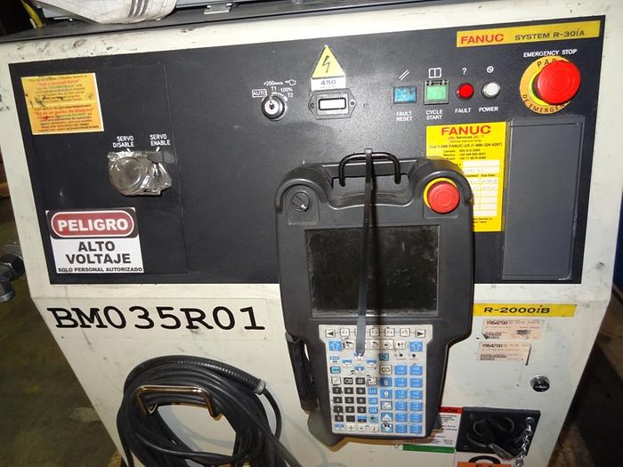 Used FANUC R2000iB/210F 6 AXIS CNC ROBOT W/R30iA CONTROLS