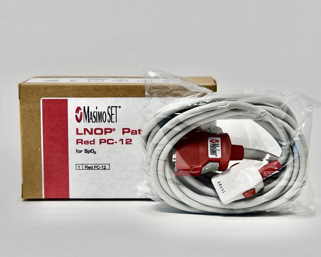 Masimo 2060 LNOP Patient Cable Red PC-12 for SpO2