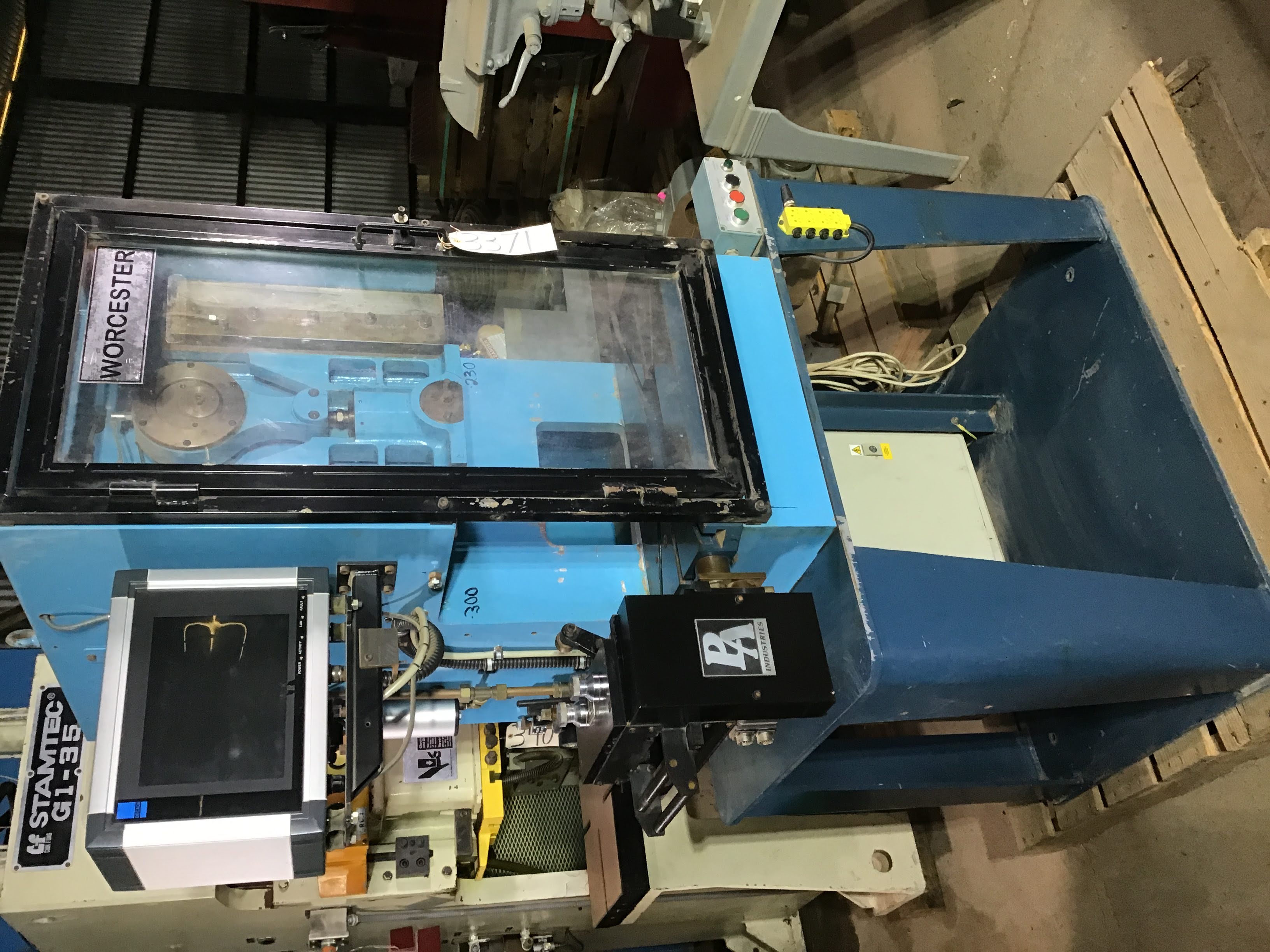 Used 6.9 Ton Worchester High Speed Press