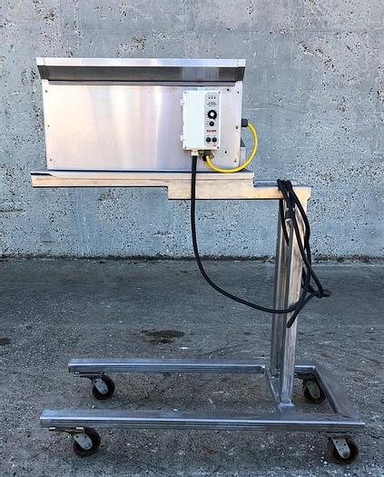 Used Seasoner, Roll Salter, Heat & Control, S/st, 15" #S743798