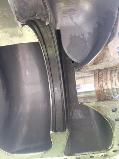 Used AHLSTROM MODEL ZPP82-600 SPLIT CASE STAINLESS STEEL FAN PUMP