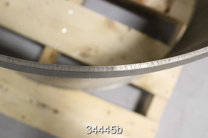 Used Bird 10 Pressure Screen Outer Basket, 0.062" Holes #34445