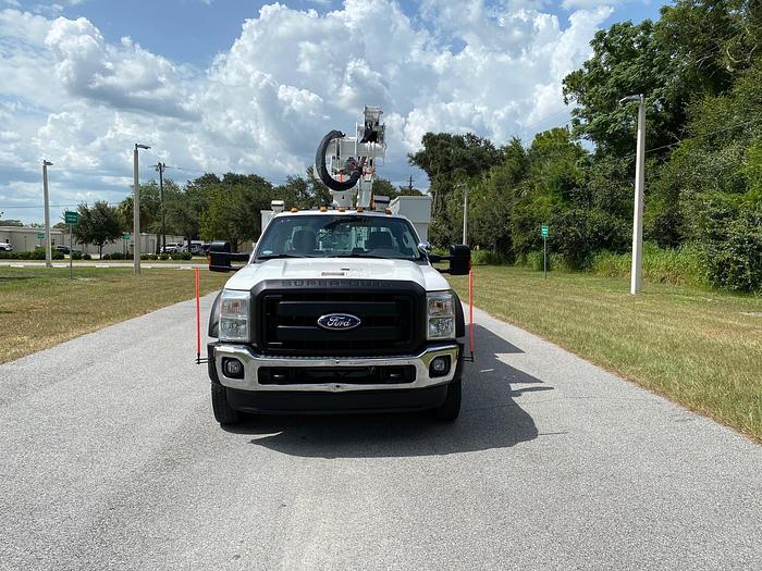 Used 2011 Ford F550 4x4 Extended Cab Altec AT37G 42ft Bucket Truck - P89432