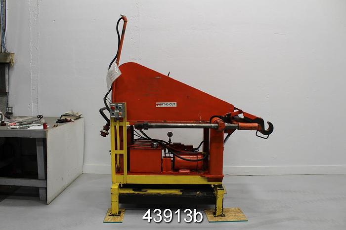 Used Industrial Research & Engineering Inc. Port-O-Cut Roll Splitter, 32" Stroke #43913