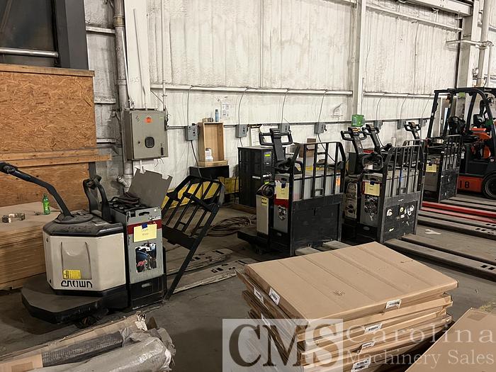 Used Warehouse Liquidation Cabinet parts, Cabinet Hardware, Plywood, Forklifts, Pallet Racking, Finishing Line