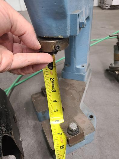 Used Hugold Air Press Stamping Assembly Press Pneumatic in perfect condition