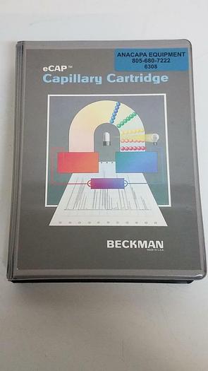 Used Beckman P/ACE System eCap Capillary Cartridge with 100 X 200 UM Aperture (6308)