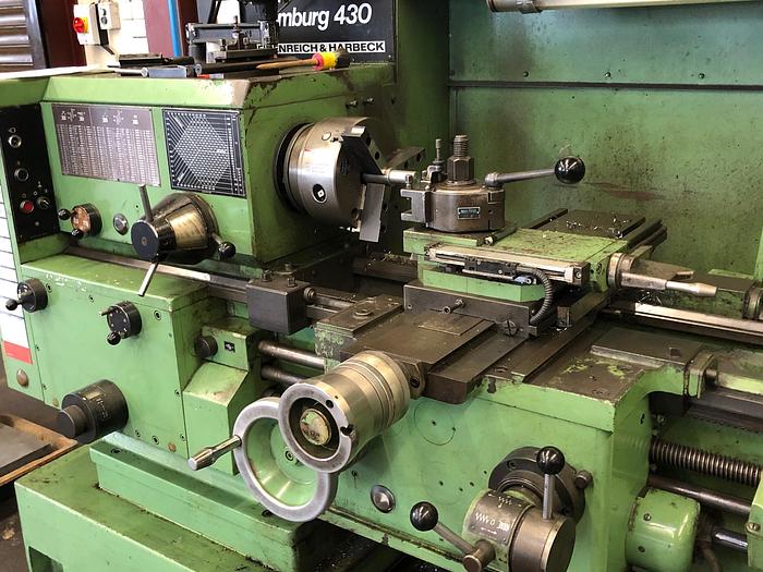Gebraucht Leit- und Zugspindeldrehmaschine HEIDENREICH & HARBECK HAMBURG 430